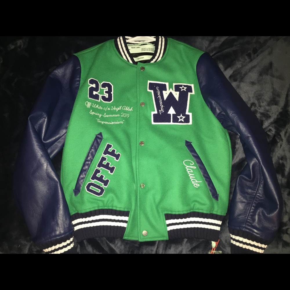 Brand New OFF WHITE VARCITY JACKET